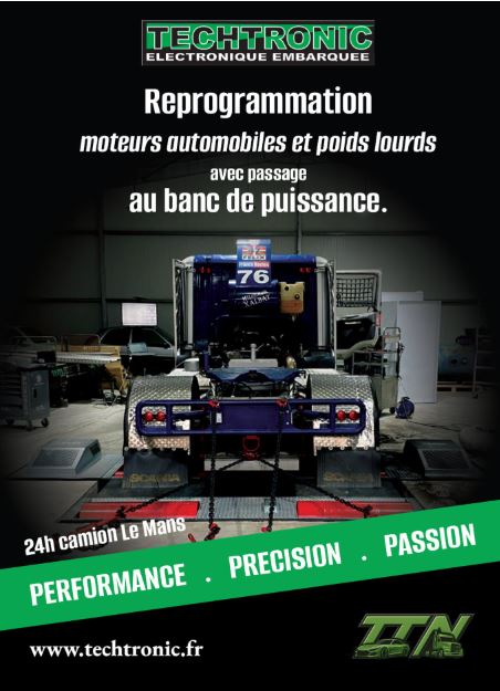 Assistance au 24h du Mans camion 2025