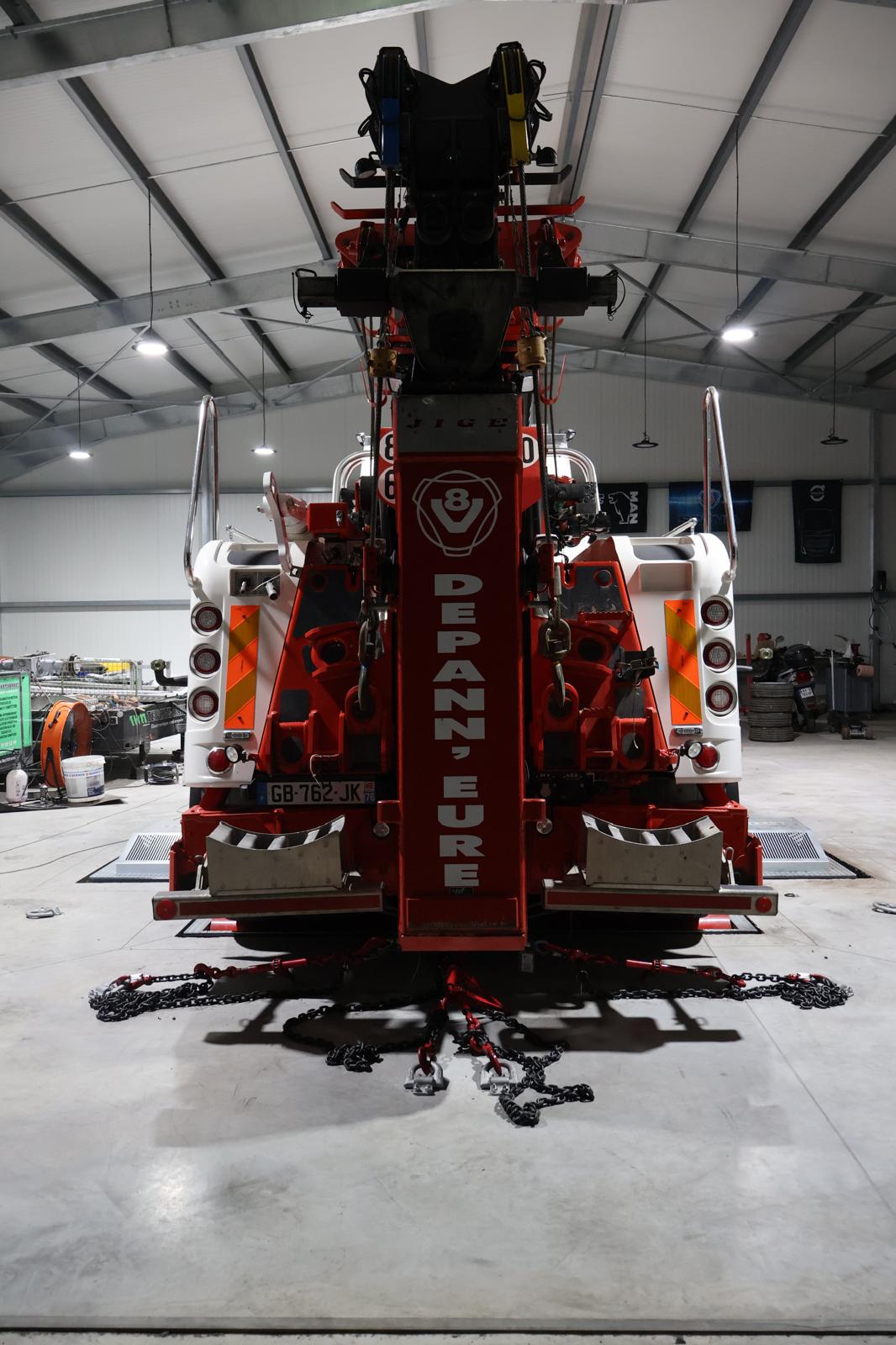 Reprogrammation moteur et boite SCANIA V8 R580